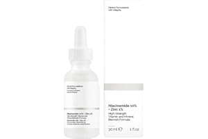 AOSEIENS The Original Ordinary Niacinamida 10% + Zinc 1%, Suero Suavizante para Pieles con Iimperfecciones, Oil Control Niacinamida Face Serum 30 ml