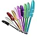 Produktbild Vandot 10 x Bunte Feather Federn Quill Federkiel Tragbare Stylus / Styli Eingabestift Strass Eingabestift Kugelschreiber Stift Touch Pen Multifunktion mit Anti Dust Plug Earphone Jack Anti Staub Stecker Schutz Stöpsel Kappe Headset Earphone Buchse für Smartphones Android Tablet Smartphones Tablet HTC One, iPhone 3 3GS 4 4S 5 5S 5C, iPad mini, ipad 1 2 3 4 5 Air , Samsung Note 2 N7100, S4 Mini i9190 , S3 MINI i8190 , Note 3 N9000, galaxy S3 i9300, i8262D, S2 i9100, i9268, T989 ,S5830, i9000, Samsung Galaxy S4 i9500,S5 i9600, HTC G18 Sensation XE, GALAXY Ace2, LG Nexus 4 ,HTC one X, One mini M4 M7 , HTC X920e(Butterfly),Nokia Lumia 920 928 520 720, Sony L36h(Xperia Z SP L), LG L5 ,Samsung Tab 10.1'' P7510 P7300 P6800 P6200 P3100 - Grün Lila Blau Bunt