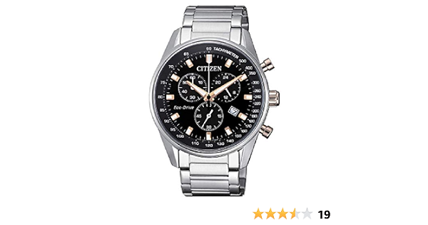 Buy Citizen Eco-Drive Chronograph Men's Watch - AT2396-86E at Amazon.in