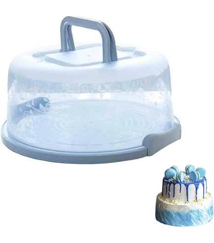 Porta torta rotondo grande 34x34x15 cm - [A0013