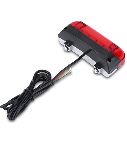 Fanale Posteriore Bici Super Luminoso A 6 LED - 2000 Lumen, 6000 MAh, Ricaricabile, 10 Modalità, Impermeabile, Autonomia 48+ Ore