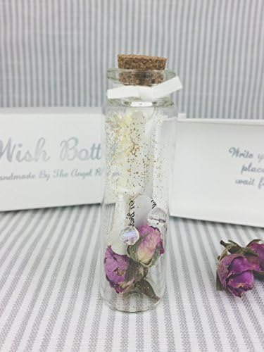 Vintage Wedding Wish Bottle / Message in a Bottle - Medium