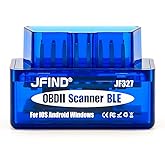 JF327 OBDII Scanner &Ccedil;iftanakartlı 5.1 PIC18F25K80 &Ccedil;ipli Bluetooth Arıza Tespit Cihazı Ios/Android/Windows Torque Pro Car Scan