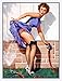 Produktbild Rasensprenger Sexy Pin Up Girl Retro Metall Dose Wand Schild Geschenk Wand