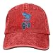 Produktbild Cowboy Baseball Cap Men&Women Dad Style Hat Blue Shark On Bike