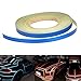 Produktbild QEUhang 10mm X 45m Reflektierendes Auto Motorrad Zierstreifen Klebeband Reflexfolie Nacht Reflektor Streifen Tape Folie Aufkleber für Auto, Boot, Motorrad und Modellbau (Blau)