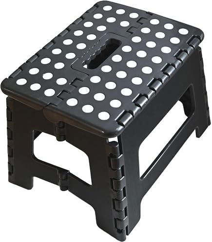 Capacité 136kg Marchepied Pliable SANON - - Antidérapant - Portable - Pour Cuisine, Salle De Bain, Voyage Tabouret Pliant Portable Capacité 136kg Marchepied Pliable SANON - - Antidérapant - Portable - Pour Cuisine, Salle De Bain, Voyage Tabouret Pliant Portable