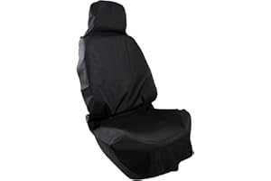 wilcractk Autositzschoner Vordersitz Universell Kompatibel Universal Auto-Sitzschoner (132x54 cm), Wasserdichter & Staubdichter Sitzbezug Auto, Premium Sitzschoner für Werkstatt