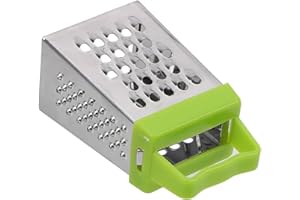 NOPNOG Mini Trancheuse à main 4 côtés 7 × 3,5 cm pour fruits et légumes, plastique ABS et acier inoxydable, gadget de cuisine (Vert)