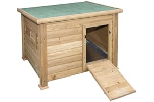 KERBL HOBBYFARMING Kerbl Elevage et Agriculture Abri pour Canards et Oies Duck Town 93x73x67 cm