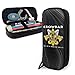 Produktbild GLPYHOO Crowbar American Band Large Capacity Pencil Case Bleistift Box PU Leather Functional Stationery Bags