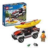 lego polizeiauto bauanleitung Dieses fantastische LEGO City Bauset enthält einen robusten Geländewagen mit großer Front-Stoßstange, offener Ladefläche, einer Fahrerkabine für die Minifigur und Platz auf dem sich öffnenden Dach für das inbegriffene Kajak mit Platz für eine Minifigur.