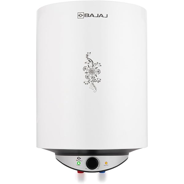 Buy Bajaj Edrea 10 Litre Storage 5-Star Rated Storage Water Heater for  home| Polymer Coated Tank| Multiple Safety*| Suitable for High Rise| Child  Safety Mode|5-Yr* Warranty by Bajaj| White Water Geyser Online