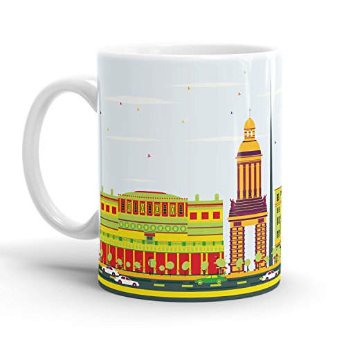 Preisvergleich Produktbild Dublin Skyline - Tasse / Becher