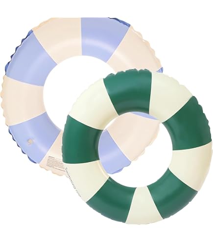 Anneau de natation gonflable, Anneau de Natation Gonflable Flottant Adultes, Vintage Rayé Donut Bouée Gonflable pour Flottant pour Enfants Adultes (Rouge Anneau de natation gonflable, Anneau de Natation Gonflable Flottant Adultes, Vintage Rayé Donut Bouée Gonflable pour Flottant pour Enfants Adultes (Rouge