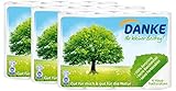 DANKE Haushaltstücher Rollen, Küchenrollen 3lagig aus 100%...
