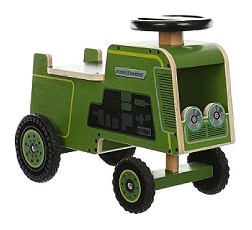 wooden ride on tractor