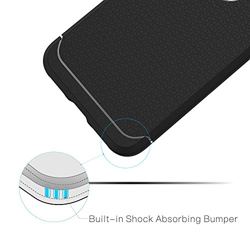  2-Pack  Funda iPhone X  Carcasa iPhone X SPARIN TPU Negra y Transparente  Flexibilidad   Contra Ara  azos   Anti-Golpe   Ajuste Perfecto  Carcasa  Funda de Silicona  Espalda Protecci  n Carcasa funda para iPhone X
