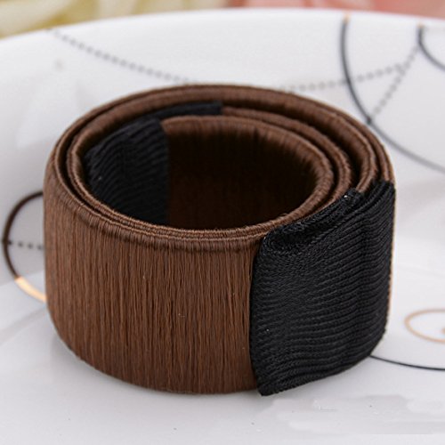 Zhenhui 3 Stücke Damen Fashion Hair Styling Donut Hair Bun Maker