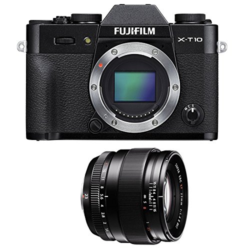 Preisvergleich Produktbild Fujifilm x-t10 schwarz + 23 mm
