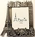 Produktbild Bilderrahmen aus Metall, 15 x 10 cm, Motiv: Paris, Souvenir, Geschenk, Außenmaße: 18 x 18,5 cm
