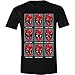 Produktbild Marvel Herren T-Shirt DEADPOLL Tacos Head, Schwarz Noir, M