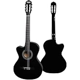 Midex CG-396BK SOLAK Klasik Gitar Siyah Renk Full Set Sap Ayarlı 4/4 yetişkin Boy