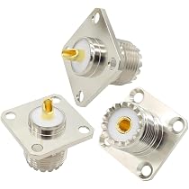 XLR / 3Pin Femminile Telaio Pannello Presa Connettore for Audio
