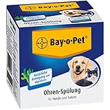 Bay-o-Pet Ohren-Spülung für Hunde und Katzen, 2 x 25 ml