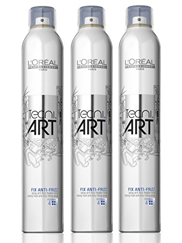 Loreal Tecni Art Fix Anti-Frizz SET 3 x 400ml