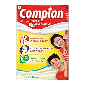 Complan Nutrition and Health Drink Creamy Classic, 500gm (Carton)