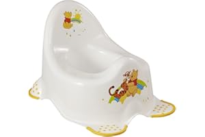 OKT KIDS keeeper Winnie Babytopf, Ab ca. 18 Monate bis ca. 3 Jahre, Anti-Rutsch-Funktion, Adam, Weiß