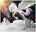 Produktbild Fototapeten Wand Tapete Wohnzimmer Schlafzimmer-Handgemalte Retro Europäische Sternenhimmel Pegasus-Hintergrundwand, 200 X 140 Cm (78,7 X 55,1 Zoll)