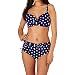 Marie Meili Womens Johanna Hipster Brief size 14 in Blues