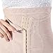 Bigood Women Shapewear Hi-Waist Thigh Slimmer Belt Corset Cincher XL Skin Color