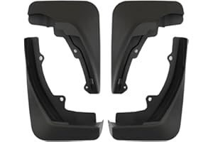 WEISLA 4 Pcs Car Mud Flaps for SEAT Ateca 2016 2017 2018 2019 2020 2021 2022 2023, Mud Flaps Splash Guards Dustproof Anti-collision Front Rear Car Mudflap