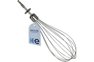 Anakel Home Ersatz-Mixerschläger BR64189652, kompatibel mit Braun MR6500M Mixer | Metallstäbe, 200 x 4 mm