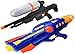 Produktbild PAPA SOHN SET Greypump + Ultrafire // Wasserpistole Water-Blaster Galaxie-Waffe Schlacht Kinder-Spielzeug Wasser-Gewehr Aqua-Gun Pool-Kanone Planschbecken-Pistole Garten-Party Wasser-Spritze Sommer-Spielzeug Spielzeug-Pistole