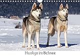 Huskys im Schnee (Wandkalender 2018 DIN A4 quer): Portraits von Sibirischen Huskys im Winter (Monatskalender, 14 Seiten ) (CALVENDO Tiere) [Apr 13, 2017] Zeller & Christian Kiedy, Katrin by 