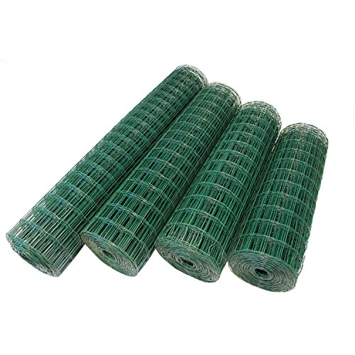 TOP MULTI Maschendrahtzaun Wildzaun Gartenzaun PVC-beschichtet grün – versandkostenfrei (D) (76mm 150cm x 10m) - 3