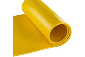 KR AGRAR Mähplane | 47 cm breit | gelb | mit Biese | | Meterware | Schutztuch | Kreiselmähwerk | Mähwerk | Plane | Futter | Heu | Trommelmähwerke | Mäher | Rolle