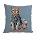 Produktbild artistdecor Kissenbezüge von Cat, für Büro, Couch, pub, Play Raum, Mutter, Teens Mädchen 30,5 x 50,8 cm/30 von 50 cm (Zwei Seiten)