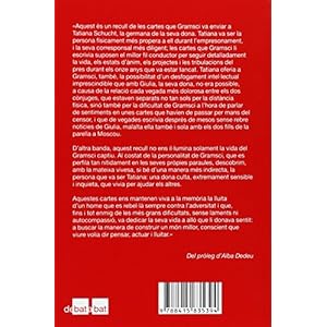 Cartes Des De La Presó. Cartes A Tatiana Schucht (De bat a bat)