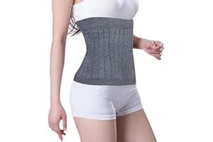 iNelihoo Winter Weiche Kaschmir Nierenwärmer Thermische Rückenwärmer Taille Wärmer Elastischer Wärmegürtel zur Schmerzlinderung und Entlastung im unteren Rückenbereich Lendenwärmer Bauchwärmer