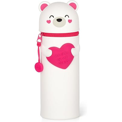 QRKPVHD Kawaii Astuccio Scuola 2 in 1 in Morbido Silicone, 2pcs