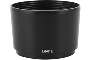 FOTGA Pare-Soleil Lens Hood pour Olympus M.ZUIKO Digital Ed 75-300mm f/4.8-6.7 LH-61E 70-300mm comme LH-61E