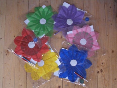 10 Wasserlaternen – LOTUSBLÜTE – bunt - 2