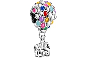 Wedanor Abalorios Charms Colgantes de Animales de amor familiar Cuentas Plata de Ley 925 con Compatible con Pulsera Europeo, Charms para Mujer