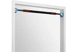 BoarderKING Asta Telescopica per Trazioni - per Telai Porte, con Sistema Anticaduta e Supporto in Alluminio, senza Viti, Imbottitura per le Mani, 78-110 cm