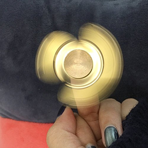 Hand Spinner Stress Relief Spielzeug, zappeln Spinner High Speed Edelstahl Made Keramik Lager ADHD Focus Anxiety Relief Spielzeug für Killing Time - 3